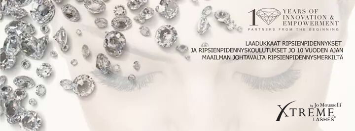 Xtreme Lashes — 10 vuotta ripsienpidennyksiä ja koulutusta